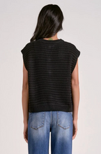 Load image into Gallery viewer, Elan Black Knit Vest S/M
