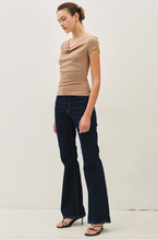 Load image into Gallery viewer, Ribbed Cowl Neck Top
