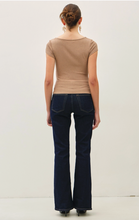 Load image into Gallery viewer, Ribbed Cowl Neck Top
