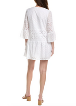Load image into Gallery viewer, Tyler Boe Isla Eyelet Tunic Dress - S
