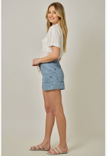 Load image into Gallery viewer, Denim Washed Shorts
