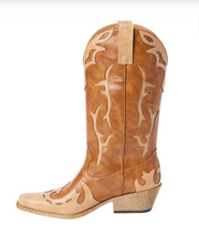 Load image into Gallery viewer, Matisse Wylie Vegan Leather Cowboy Boots
