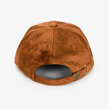 Load image into Gallery viewer, Vegan Suede Hat - Brown
