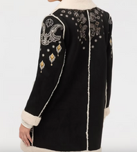 Load image into Gallery viewer, Johnny Was Faux Suede Sherpa Coat
