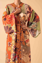 Load image into Gallery viewer, 70s Kaleidoscope Floral Kimono
