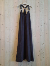 Load image into Gallery viewer, REF 16857 LONG STRAP DRESS 100% LINEN: KAKY
