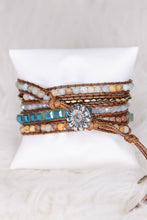 Load image into Gallery viewer, Kelly Wrap Bracelet: Turquoise
