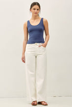 Load image into Gallery viewer, Double Lined Scoop Neck Tank Top
