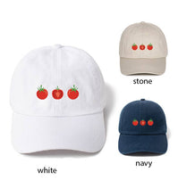 Load image into Gallery viewer, Embroidered Tomato Baseball Cap
