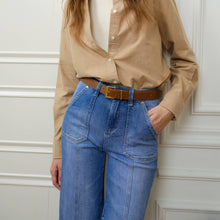 Load image into Gallery viewer, Bayeas High Rise Relaxed Fit Jeans
