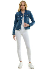 Load image into Gallery viewer, Medium Wash Denim Jacket
