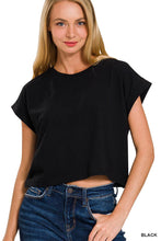 Load image into Gallery viewer, `Cotton Short Sleeve Tee: DUSTYTEAL-163871 / M
