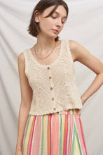 Load image into Gallery viewer, Summertime Crochet Crop Top OS
