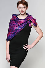 Load image into Gallery viewer, Batik Silk Sari Scarf
