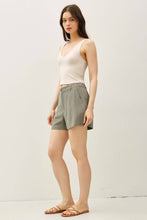 Load image into Gallery viewer, Khaki Linen Shorts
