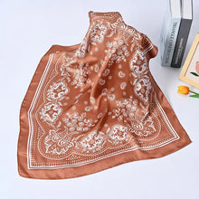 Load image into Gallery viewer, Western Bandana Scarf Silk in a Variety of Colors : Red
