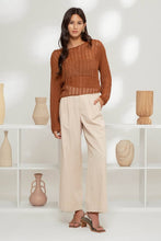 Load image into Gallery viewer, Copper Crochet Sweater
