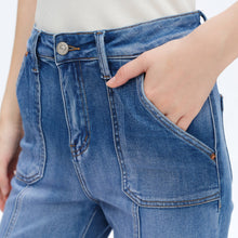 Load image into Gallery viewer, Bayeas High Rise Relaxed Fit Jeans
