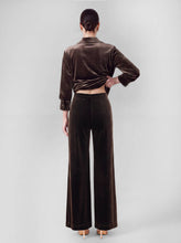 Load image into Gallery viewer, Velvet High Rise Wide Leg Pants
