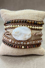 Load image into Gallery viewer, Kelly Wrap Bracelet: Black Mix
