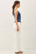 Load image into Gallery viewer, Double Lined Scoop Neck Tank Top
