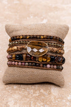 Load image into Gallery viewer, Kelly Wrap Bracelet: Labradorite
