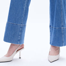 Load image into Gallery viewer, Bayeas Wide Leg Mid Rise Jeans
