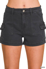 Load image into Gallery viewer, `0223 Utility Pocket Denim Shorts (Stretch) SI-29226: DEEP CAMEL-193081 / M
