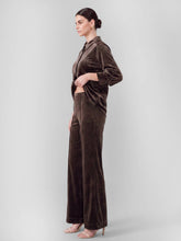 Load image into Gallery viewer, Velvet High Rise Wide Leg Pants

