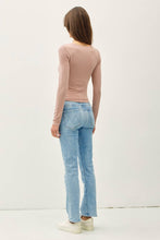 Load image into Gallery viewer, SOFT CORE - BASIC SQUARE NECK LONG SLEEVE TOP: Black / S
