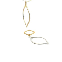 Load image into Gallery viewer, Gold  Finish And Silver plated ,Gunmetal  E-Coated, Brushed Finish, Earring Components, Two Loops Findings, Two Size :47mX30m,39mX29m: Silver Plated / 47mmX30mm
