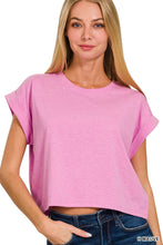 Load image into Gallery viewer, `Cotton Short Sleeve Tee: DUSTYTEAL-163871 / M
