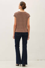 Load image into Gallery viewer, Cocoa V-Neck Sweater
