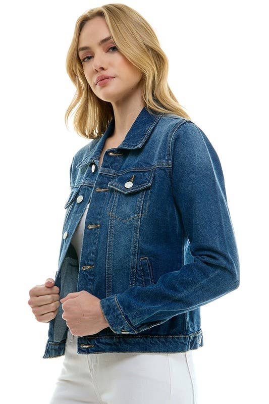 Medium Wash Denim Jacket