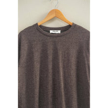Load image into Gallery viewer, Dark Chocolate Cropped Sweatshirt
