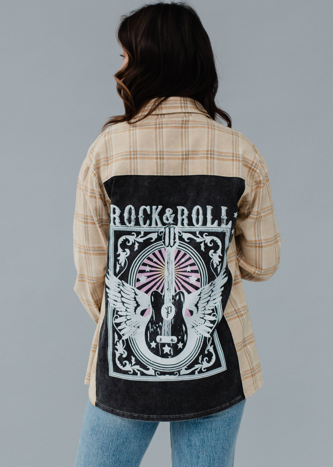 Rock & Roll Flannel Shirt