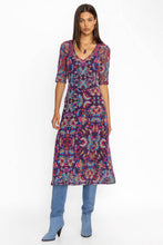Load image into Gallery viewer, Johnny Was Jade Sayler Mesh Midi Dress S
