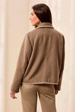 Load image into Gallery viewer, Tribal Topstitch Wool Blend Jacket M
