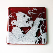 Load image into Gallery viewer, Freddie Mercury Handmade Glass Coaster
