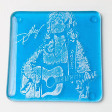 Load image into Gallery viewer, Dolly Parton Handmade Glass Coaster
