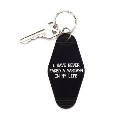 I Have Never Faked... Keychain