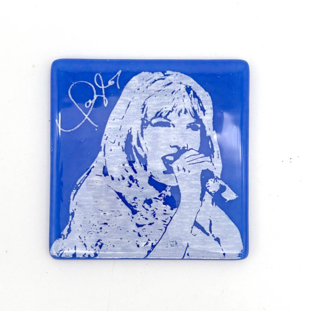 Taylor Swift Handmade Glass Coaster