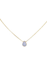 Load image into Gallery viewer, 14kgp SS Framed Moonstone Necklace
