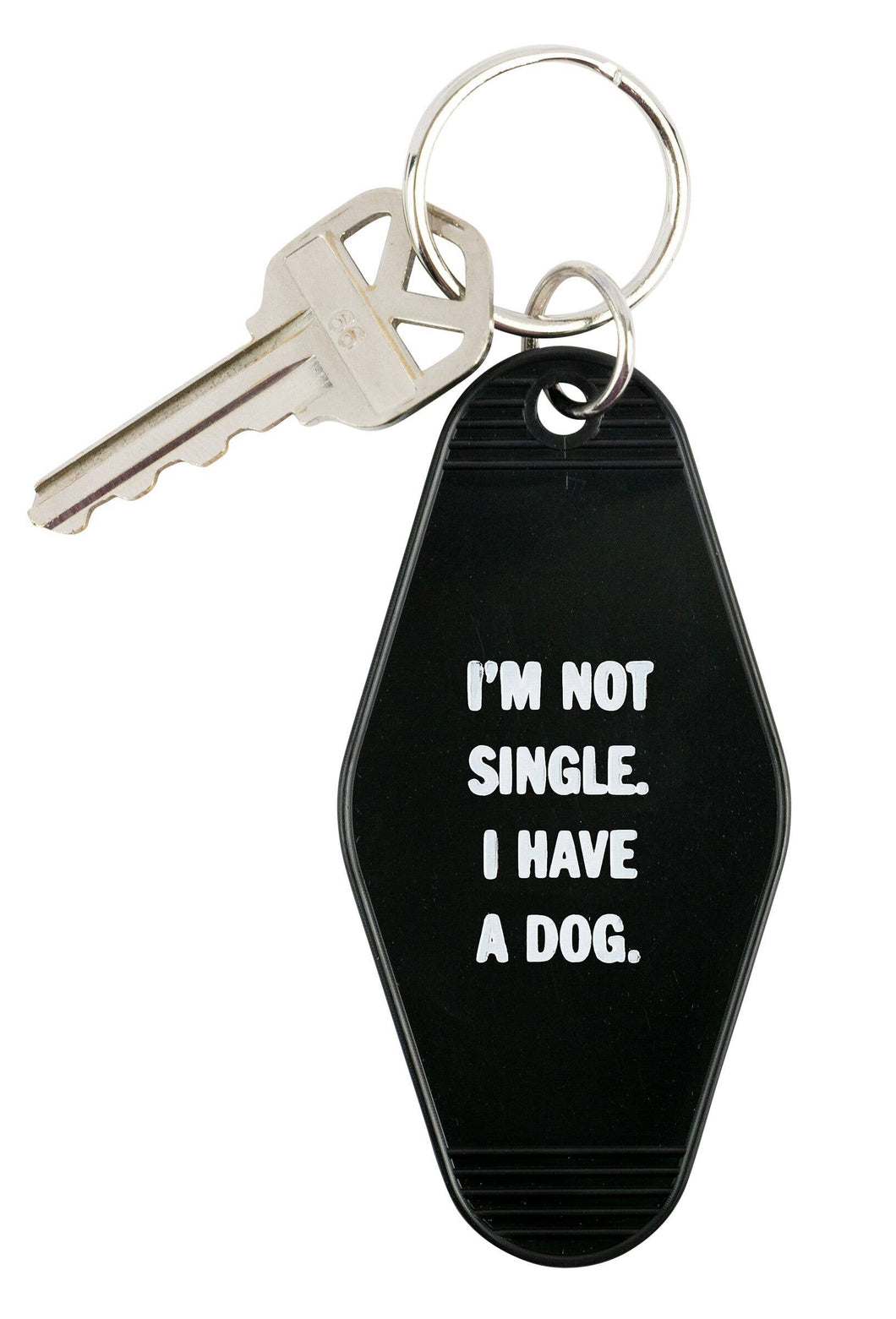 I'm Not Single I Have A Dog Keychain