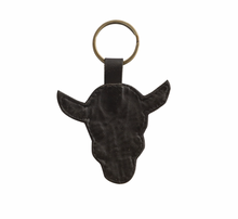 Load image into Gallery viewer, Handmade Beaded Leather Keychain
