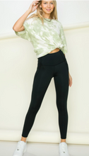Load image into Gallery viewer, High Waisted Black Leggings
