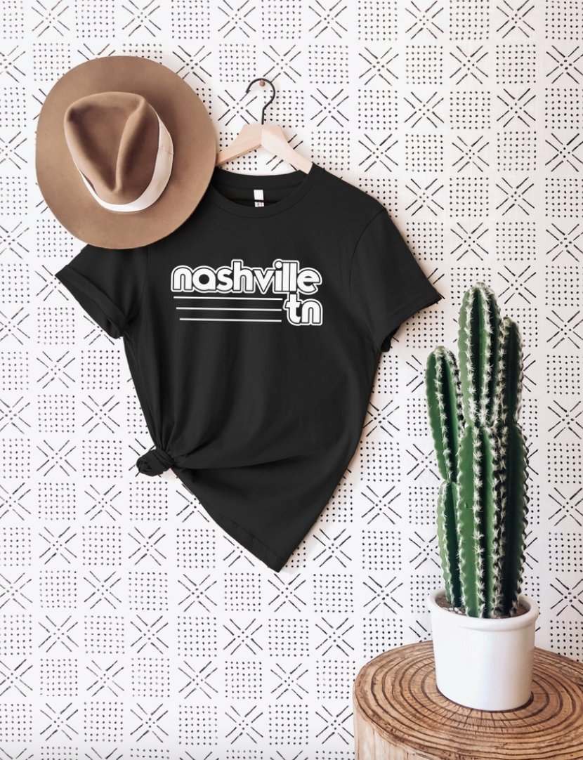 Nashville Crew T-Shirt - Black