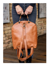 Load image into Gallery viewer, On The Go Leather Backpack
