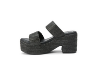 Load image into Gallery viewer, Matisse Ocean Platform Sandals - Ebony

