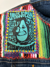 Load image into Gallery viewer, Janice, Stevie, RBG, Doors, Jimi Jean Jacket - S
